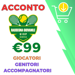ACCONTO RASSEGNA GIOVANILE CERVIA entro il 16 marzo 2025
