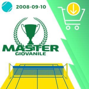 TORNEO MASTER GIOVANILE 2008-09-10 maschile