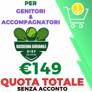 QUOTA TOTALE genitori & accompagnatori RASSEGNA GIOVANILE CERVIA
